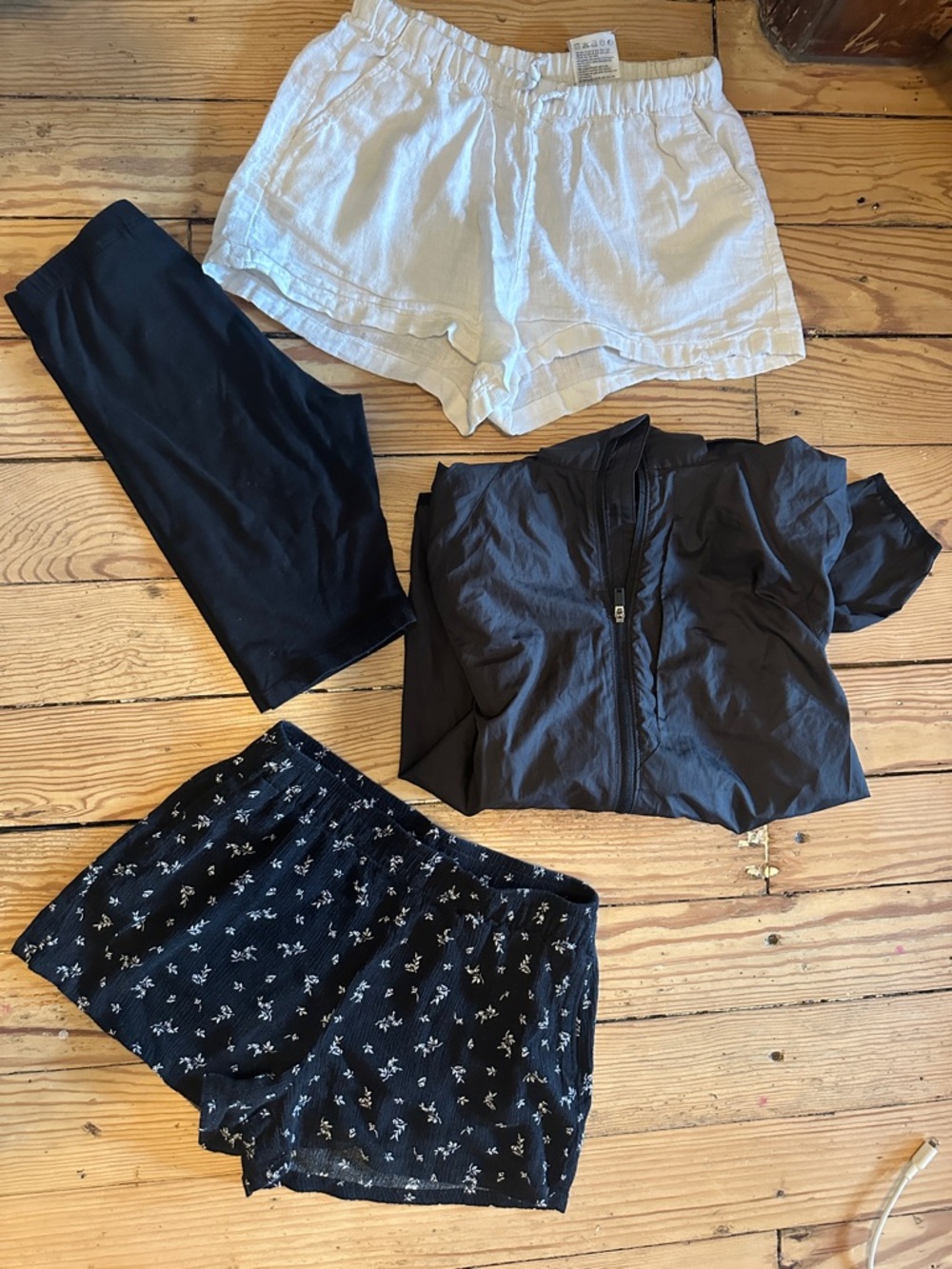 Girls H&M bundle Shorts capsule wardrobe + Jacket size 8-10 134-146cm